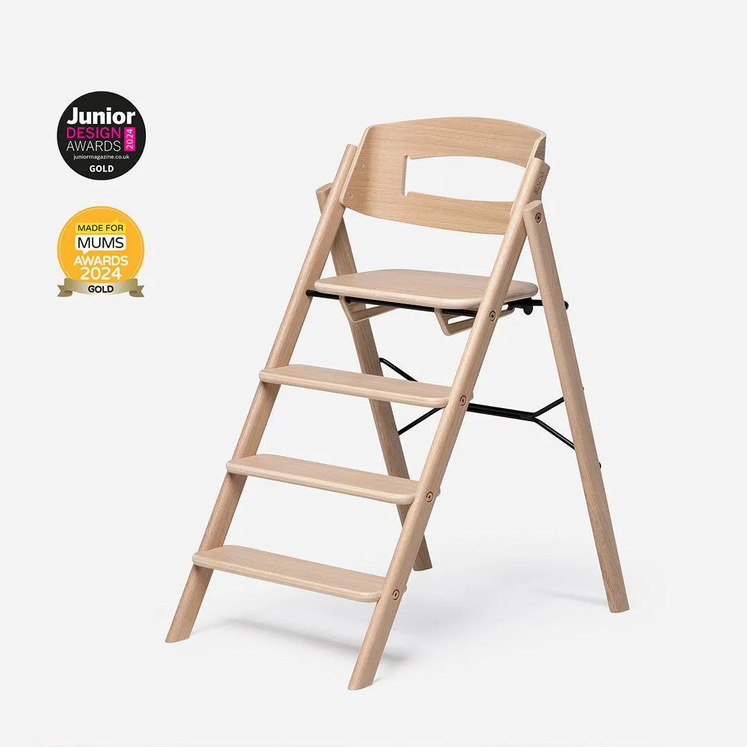 KAOS KLAPP Highchair - Oak - Natural