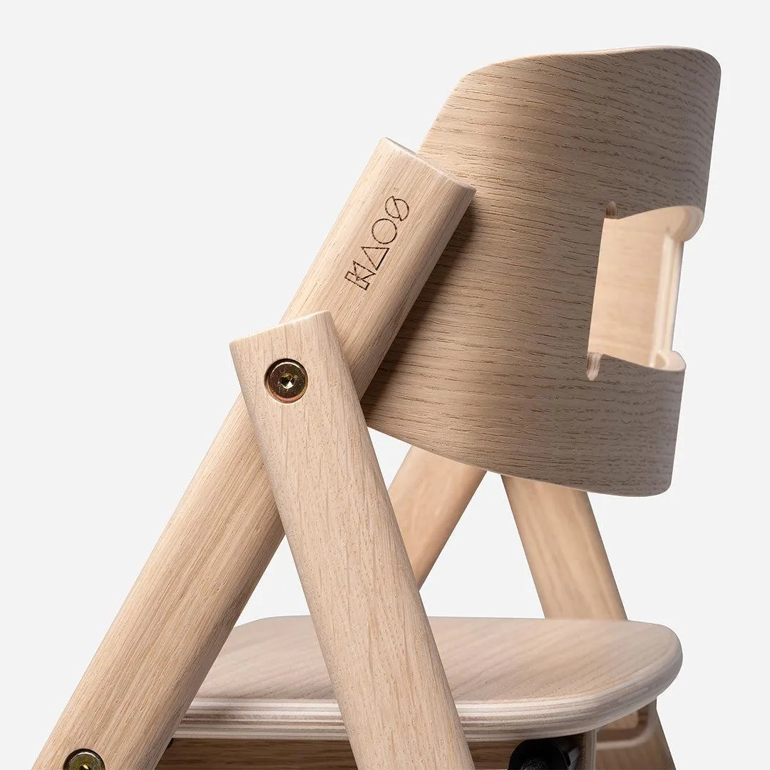 KAOS KLAPP Highchair - Oak - Natural