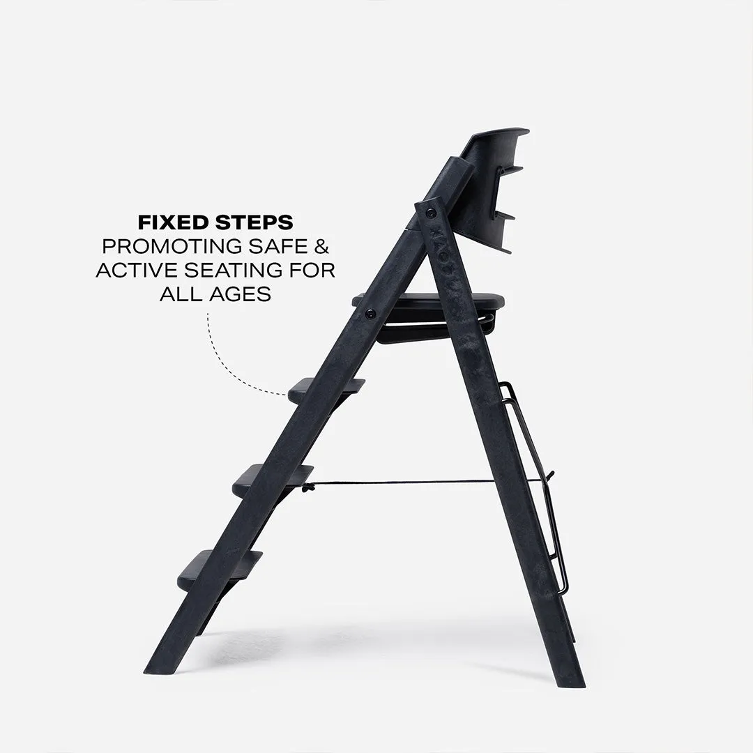 KAOS ReKLAPP Highchair - Charcoal Black
