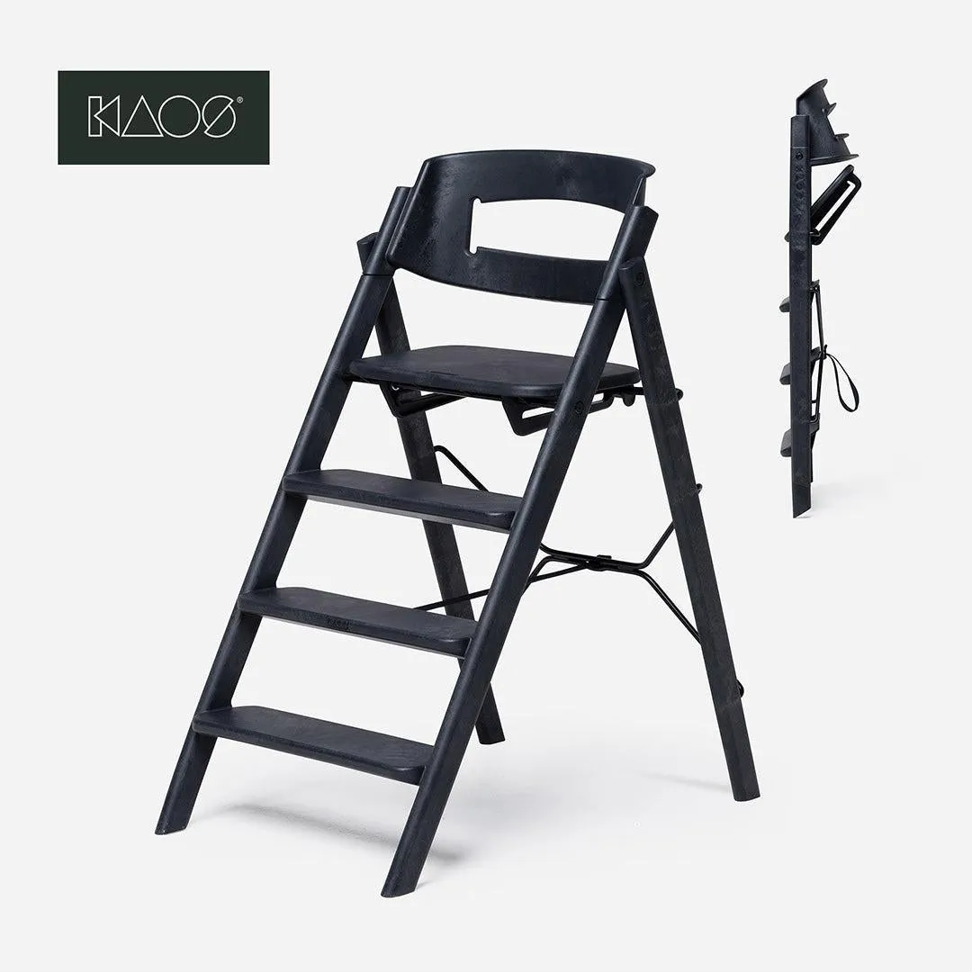 KAOS ReKLAPP Highchair - Charcoal Black