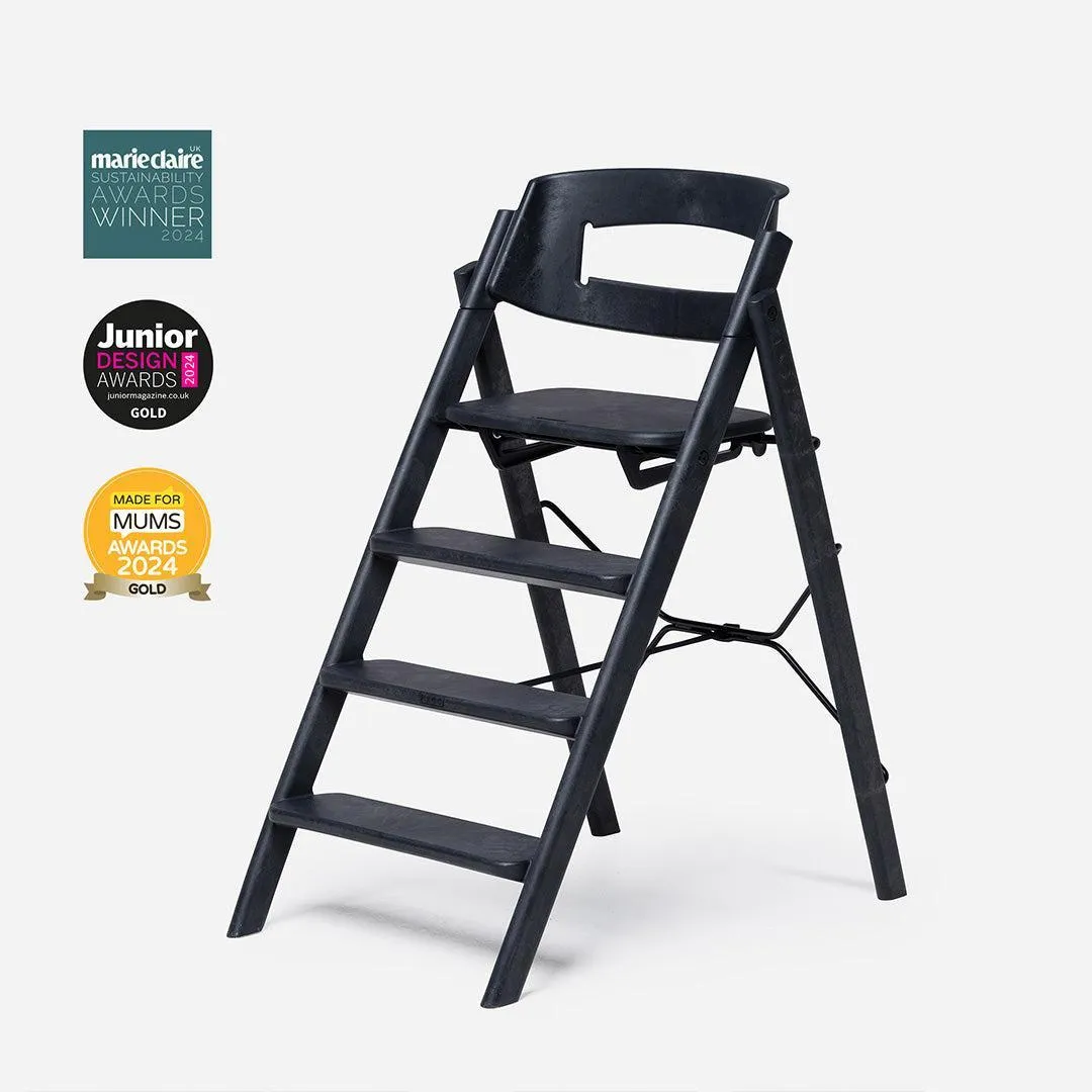 KAOS ReKLAPP Highchair - Charcoal Black