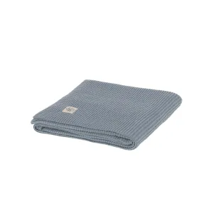 Lassig Knitted Blanket - Nubs - Light Blue