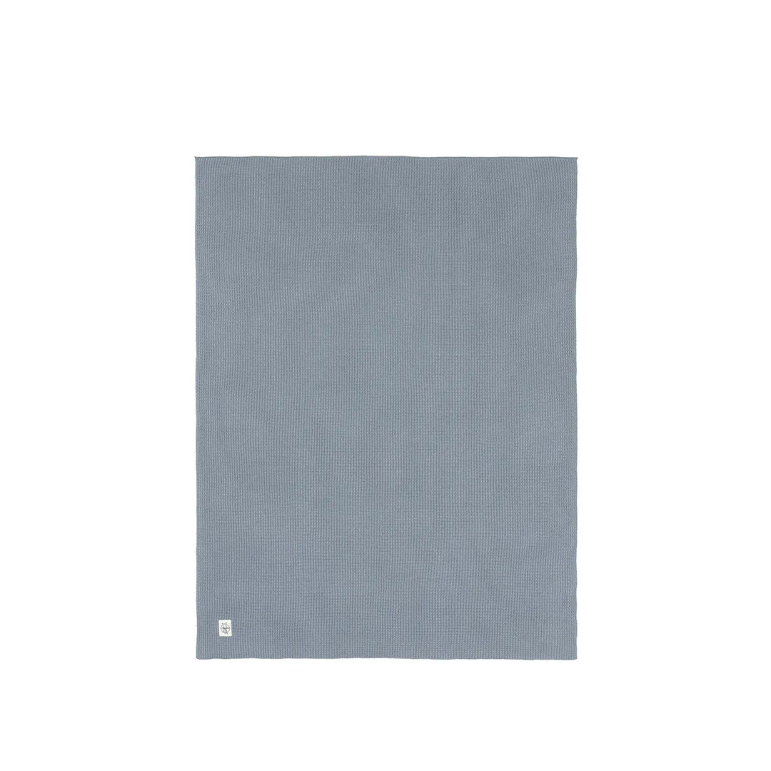 Lassig Knitted Blanket - Nubs - Light Blue
