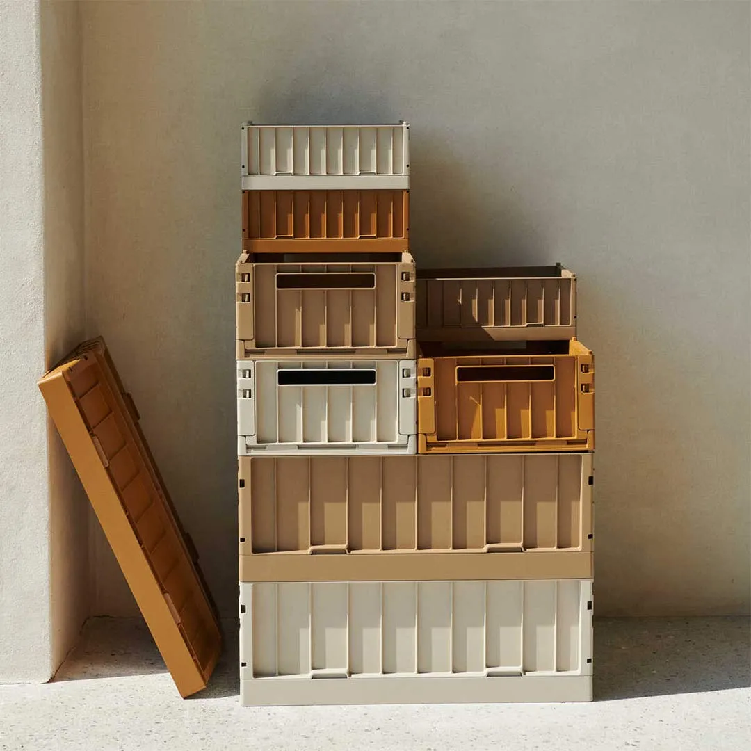 Liewood Weston Storage Boxes - Sandy - Medium - 2 Pack
