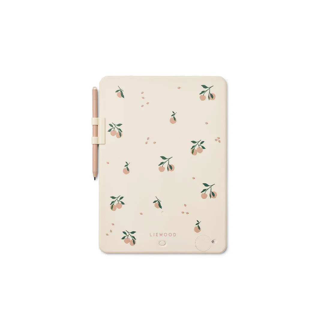 Liewood Zora Magic Drawing Board 10 Inches - Peach / Sea Shell