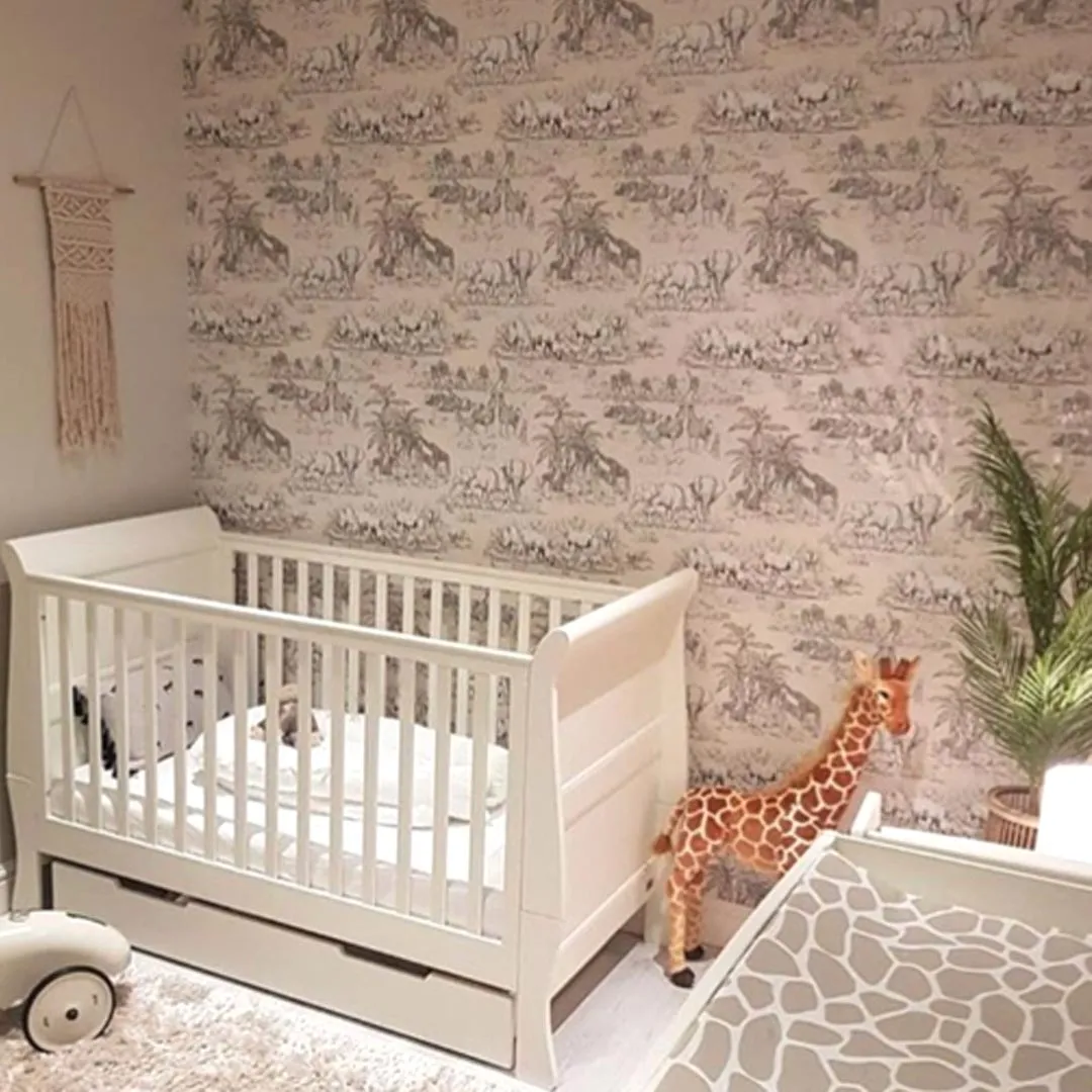 Mama Shack Anti Roll Changing Mat - Giraffe Print
