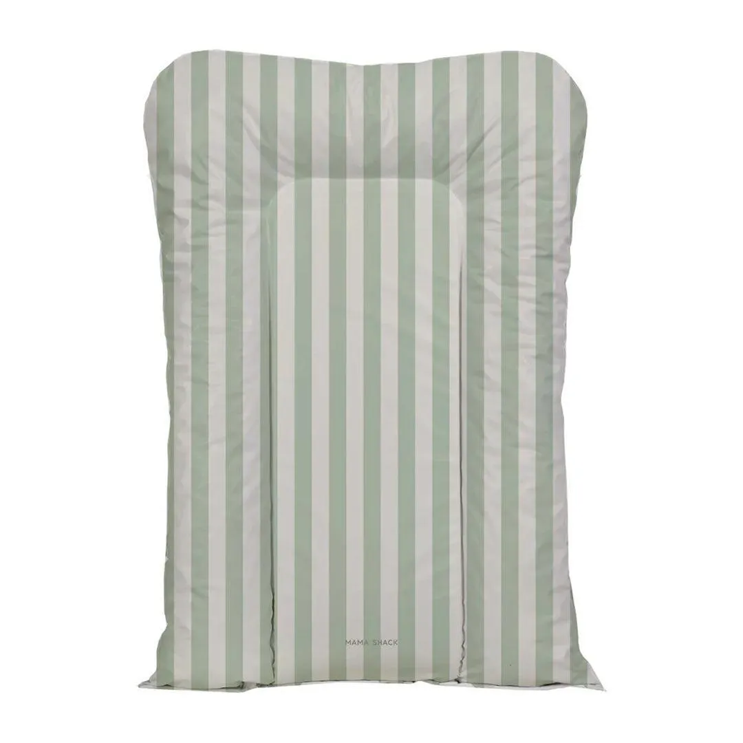 Mama Shack Nest Changing Mat - Candy Stripe - Sage