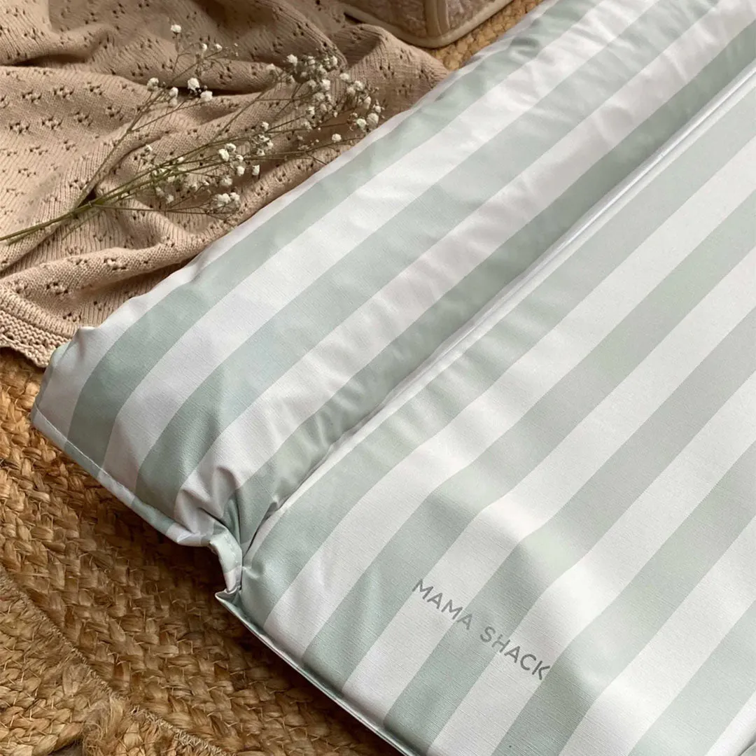 Mama Shack Nest Changing Mat - Candy Stripe - Sage