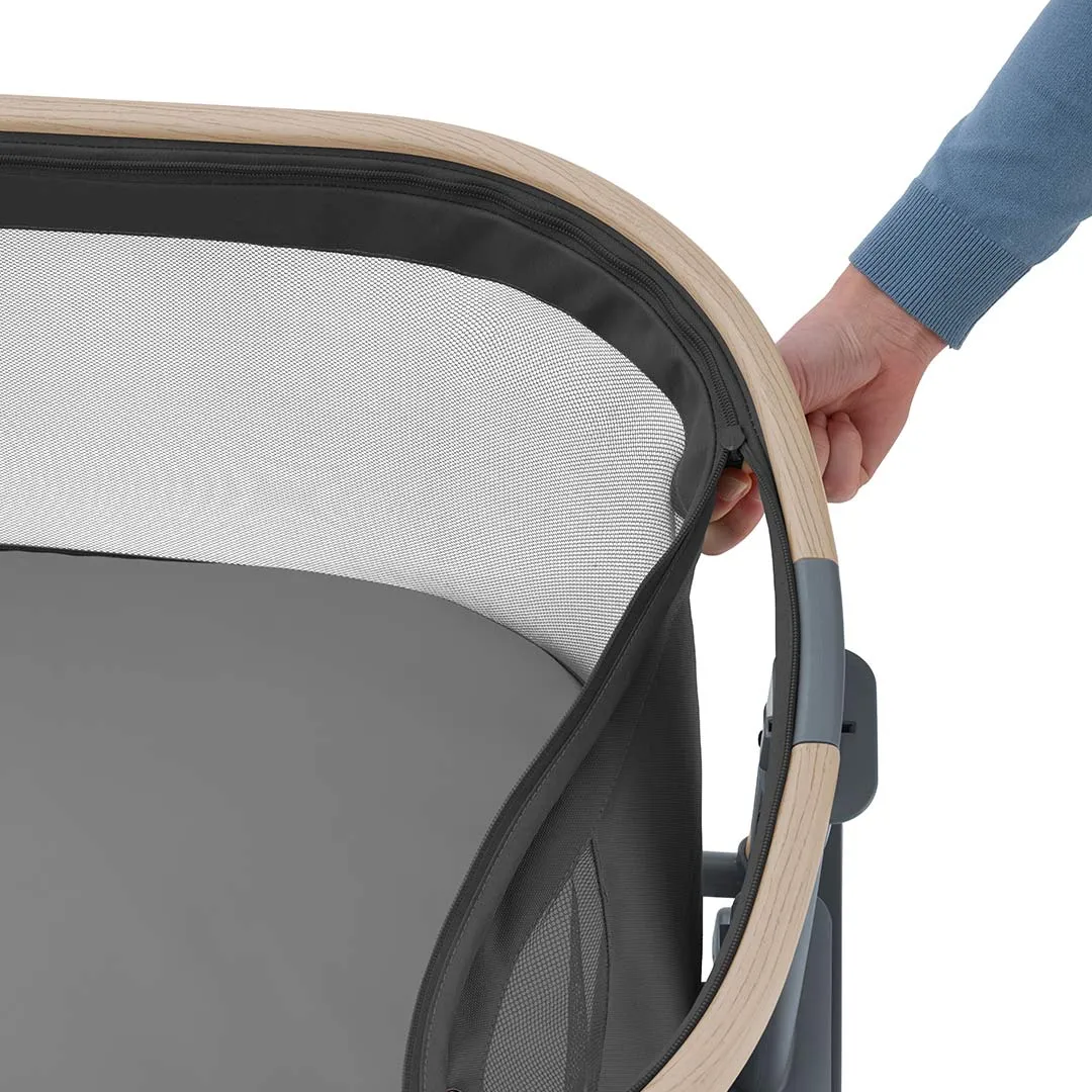Maxi-Cosi Iora Air Beyond Co-Sleeper Crib - Beyond Graphite