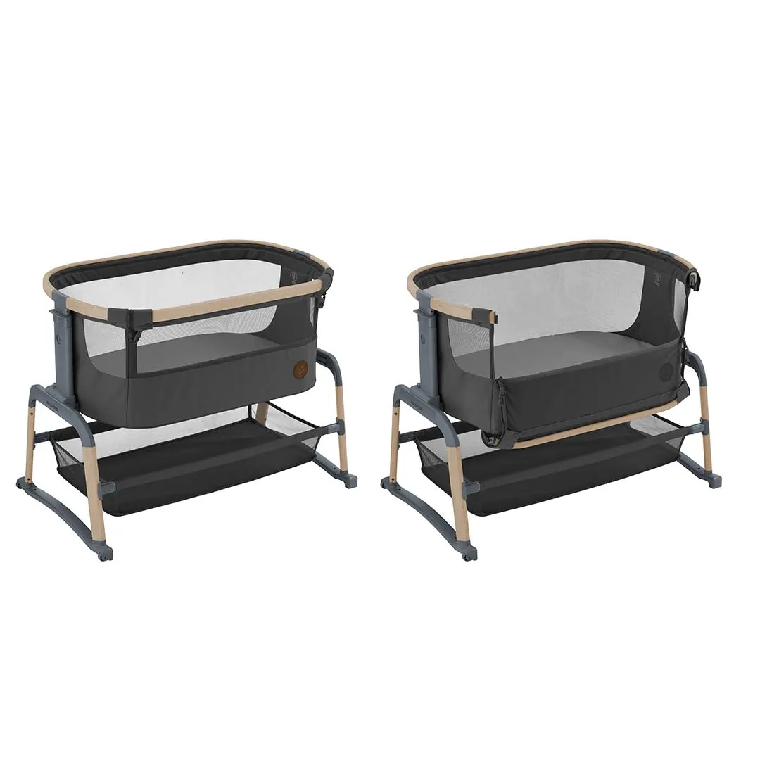 Maxi-Cosi Iora Air Beyond Co-Sleeper Crib - Beyond Graphite