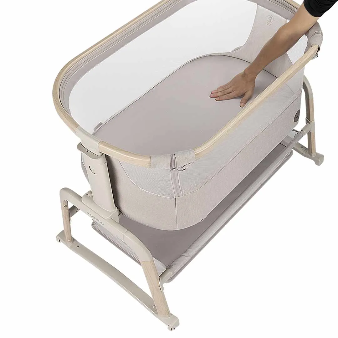 Maxi-Cosi Iora Air Eco Co-Sleeper Crib - Classic Beige