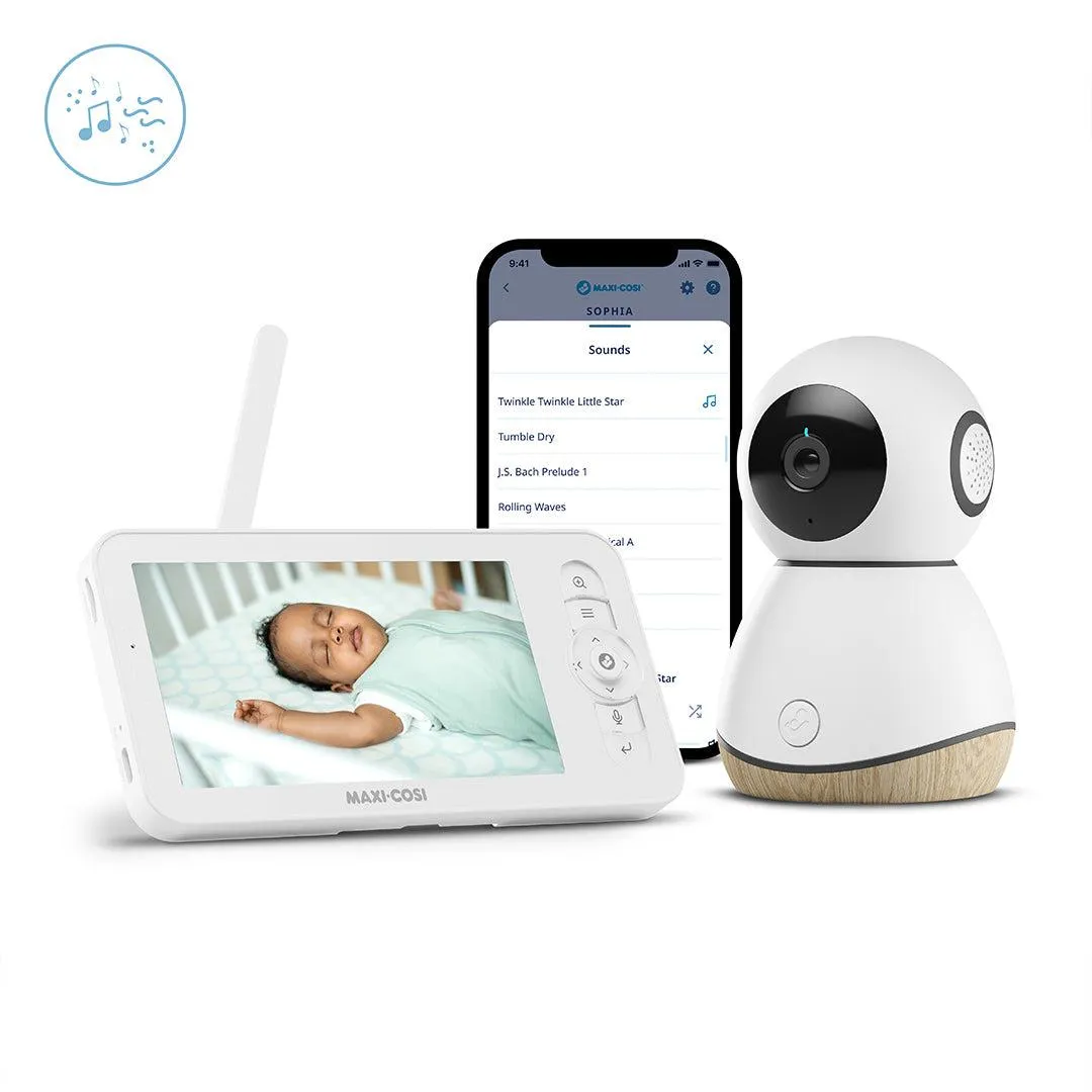 Maxi-Cosi See Baby Monitor Pro - White/ Natural