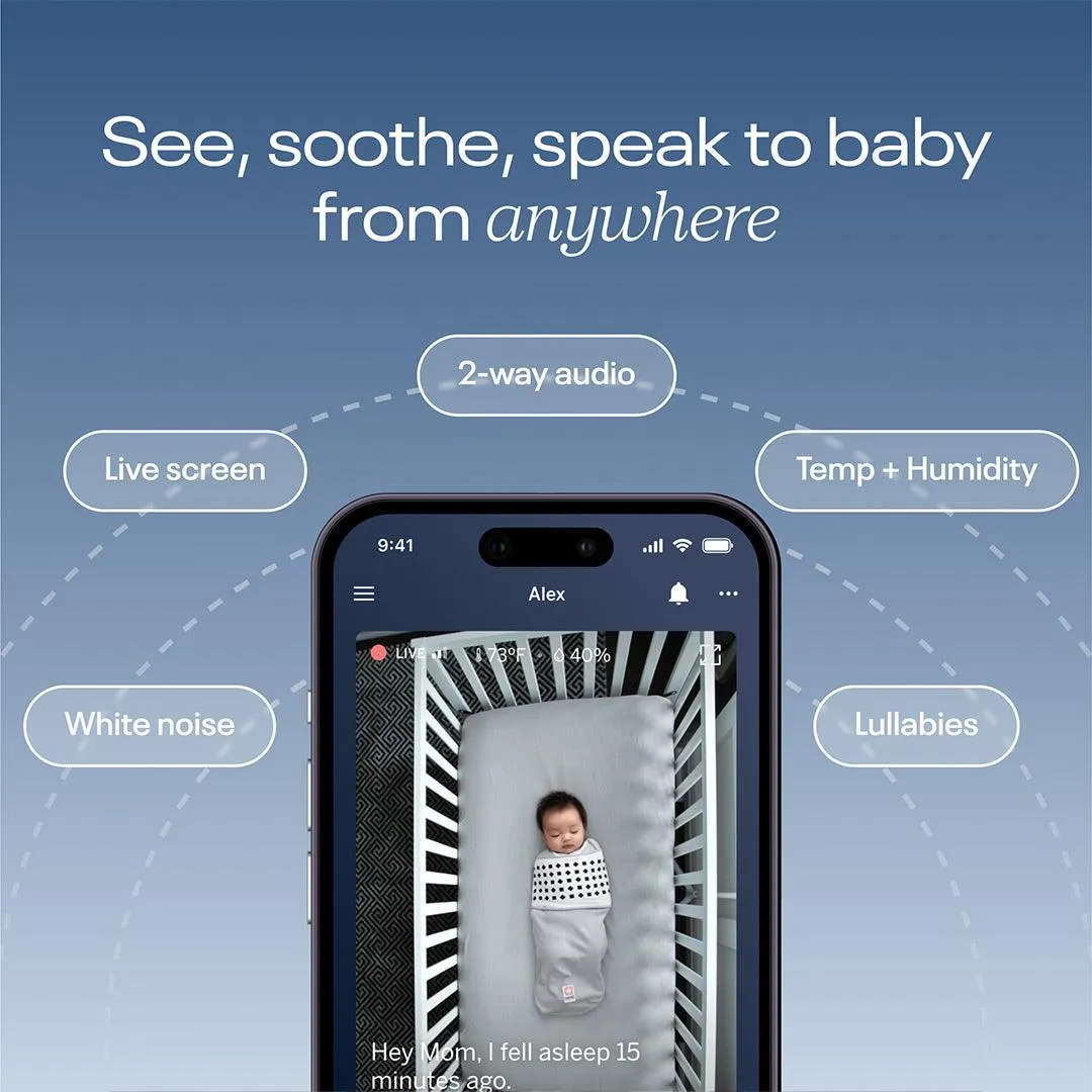 Nanit Pro Baby Monitor   Floor Stand Gen2 - White