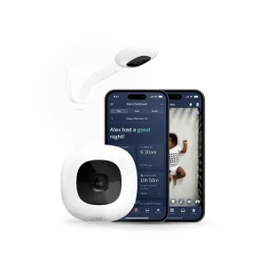 Nanit Pro Baby Monitor   Wall Mount - White