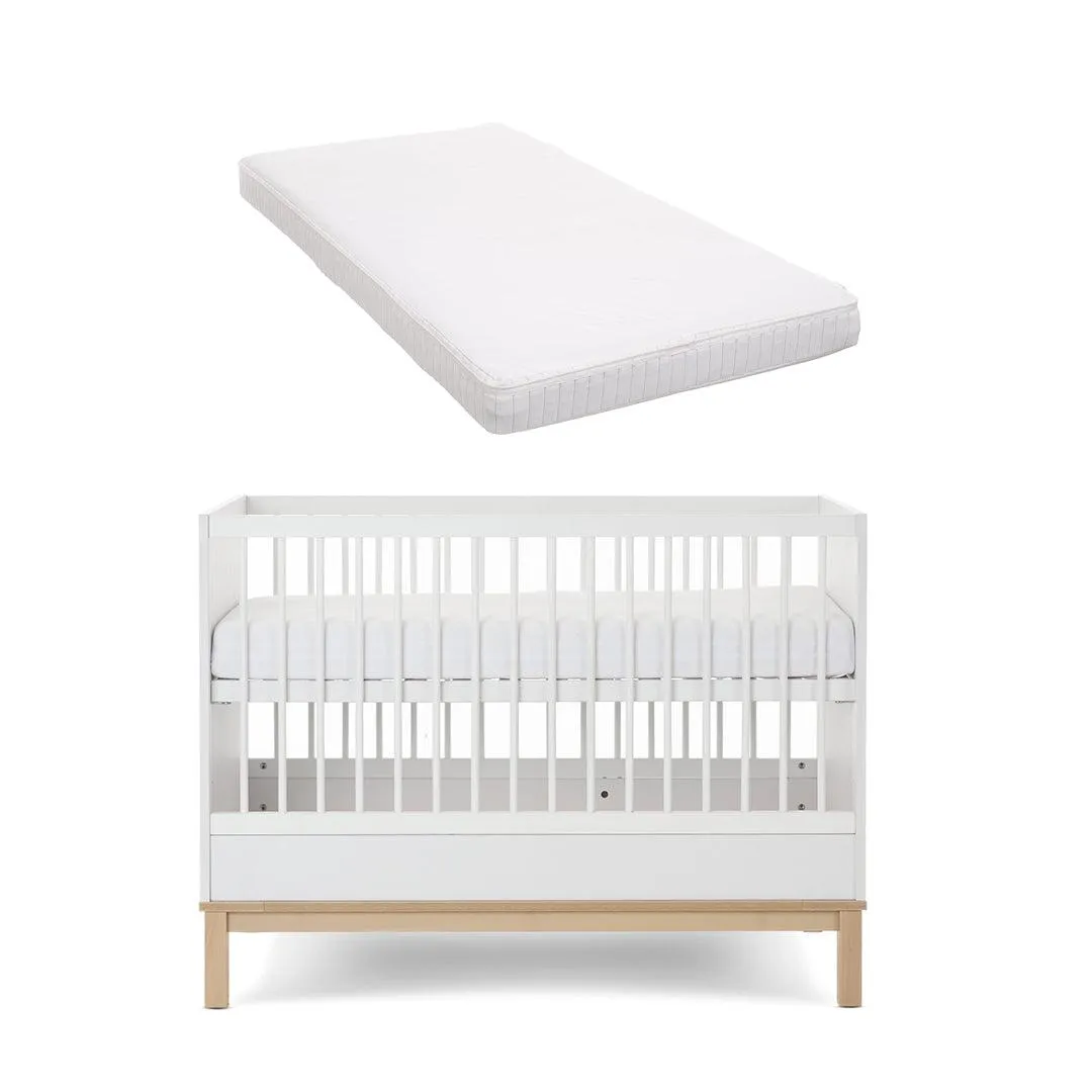 Obaby Astrid Mini Cot Bed - White
