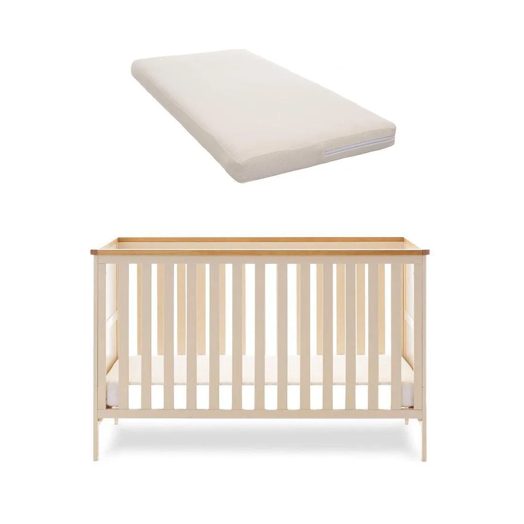 Obaby Evie Cot Bed - Cashmere