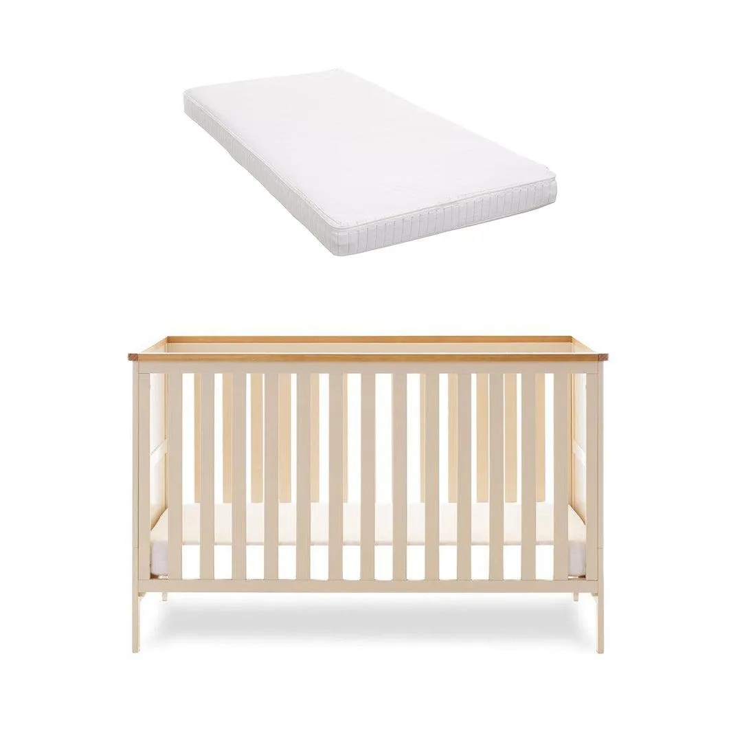 Obaby Evie Cot Bed - Cashmere