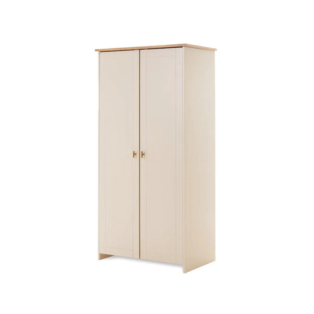 Obaby Evie Double Wardrobe - Cashmere