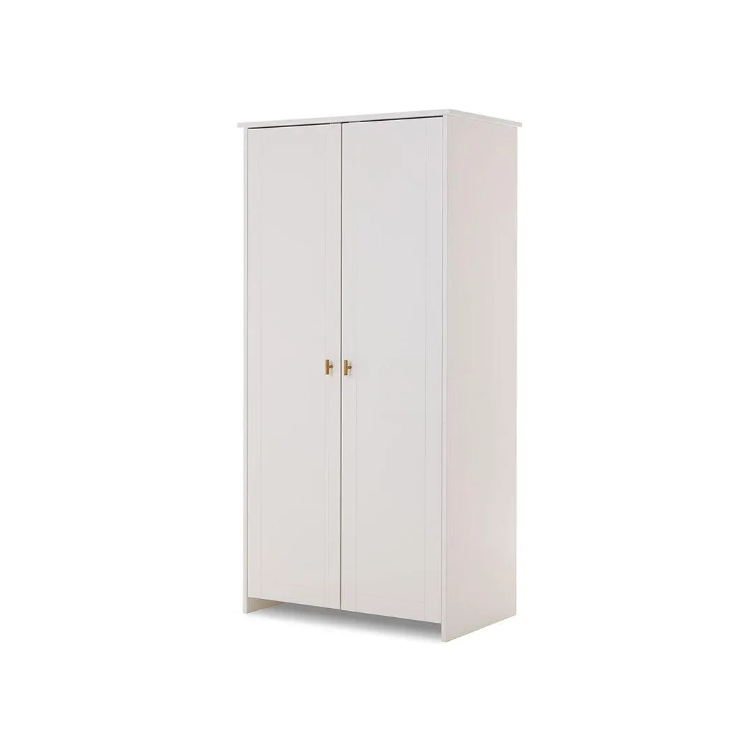Obaby Evie Double Wardrobe - White