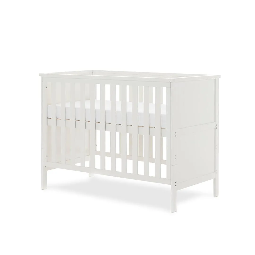 Obaby Evie Mini Cot Bed - White