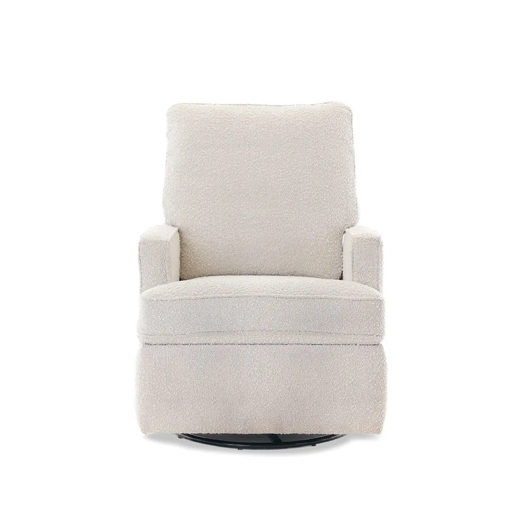 Obaby Madison Swivel Glider Recliner Chair - Boucl Style