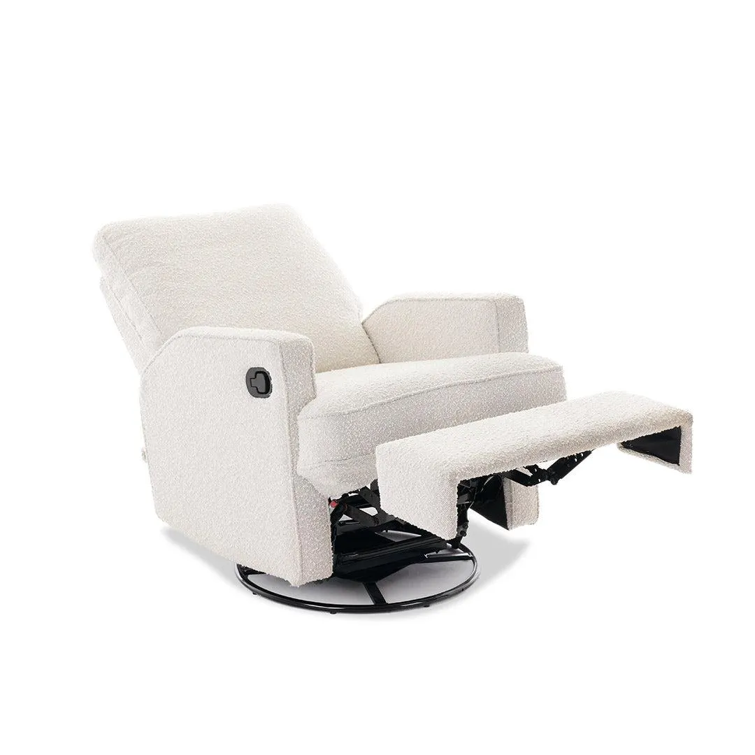 Obaby Madison Swivel Glider Recliner Chair - Boucl Style