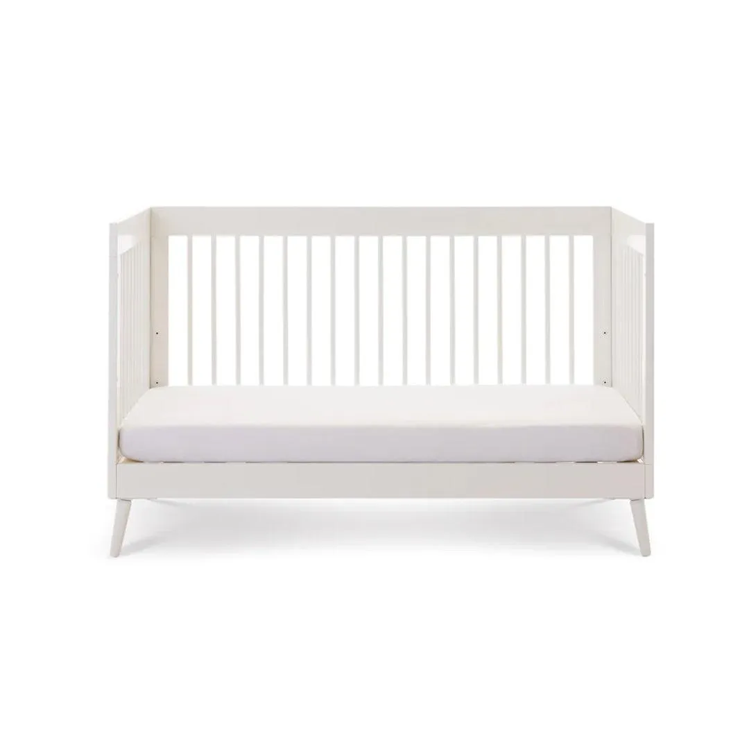 Obaby Maya Cot Bed - Nordic White