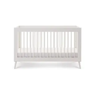 Obaby Maya Cot Bed - Nordic White