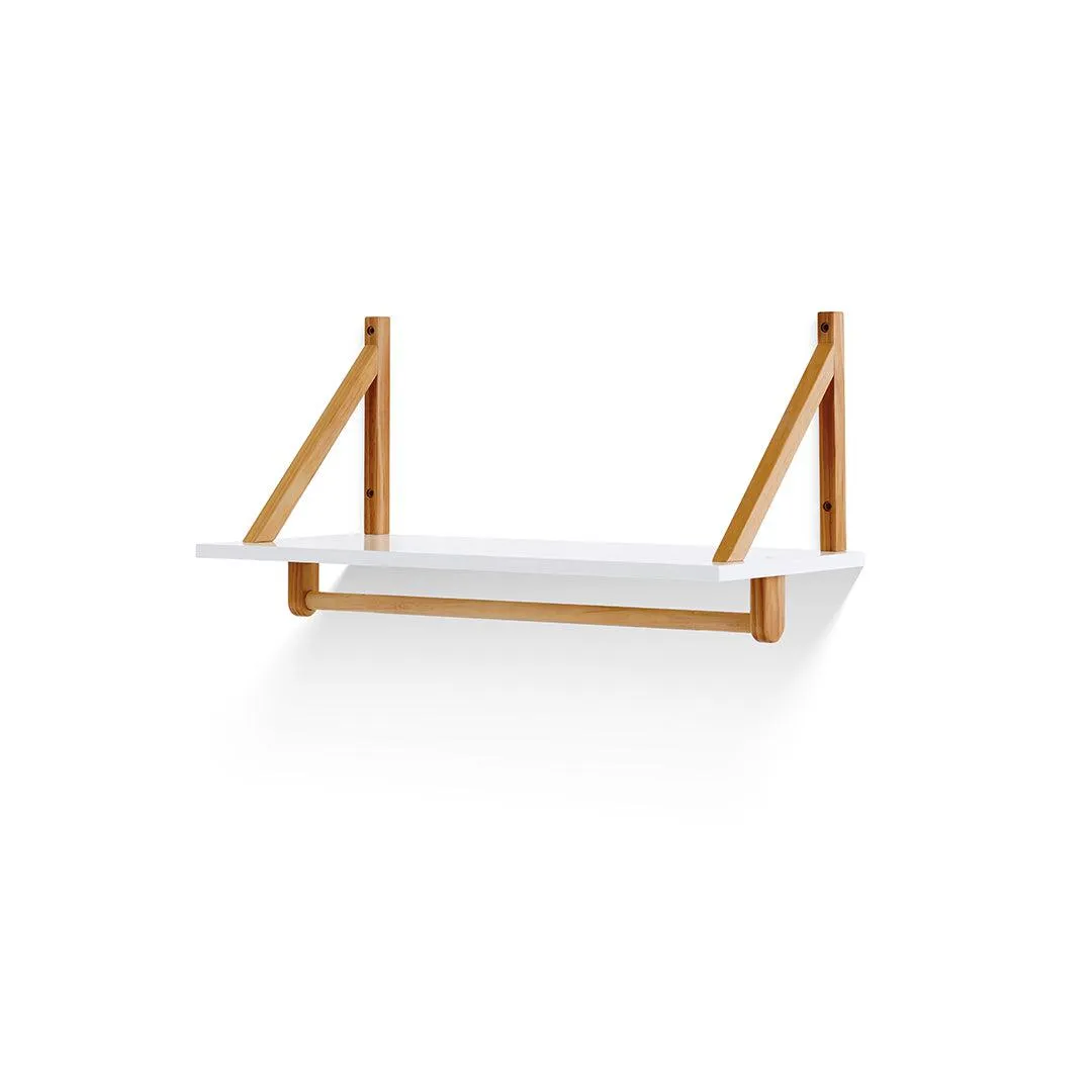 Obaby Maya Shelf - White   Natural