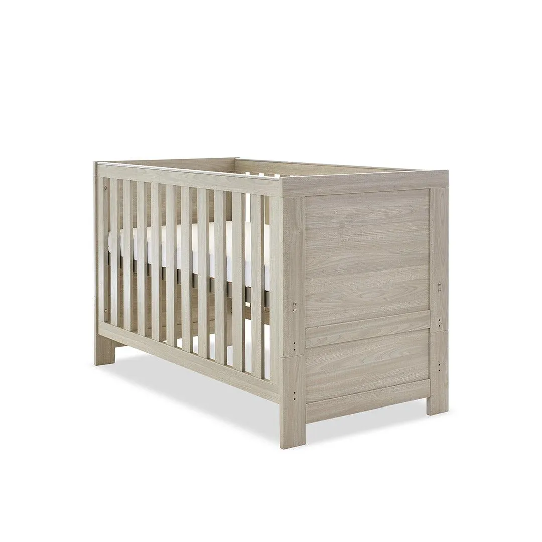 Obaby Nika Cot Bed - Grey Wash