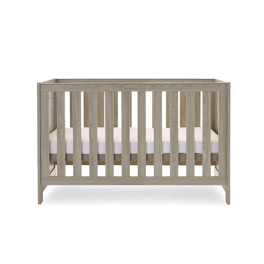 Obaby Nika Cot Bed - Grey Wash