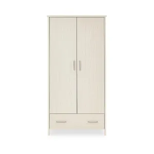 Obaby Nika Double Wardrobe - Oatmeal