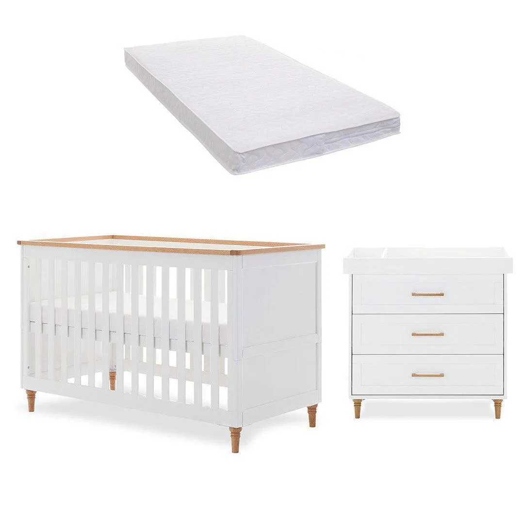 Obaby Orla 2 Piece Room Set - White