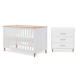 Obaby Orla 2 Piece Room Set - White