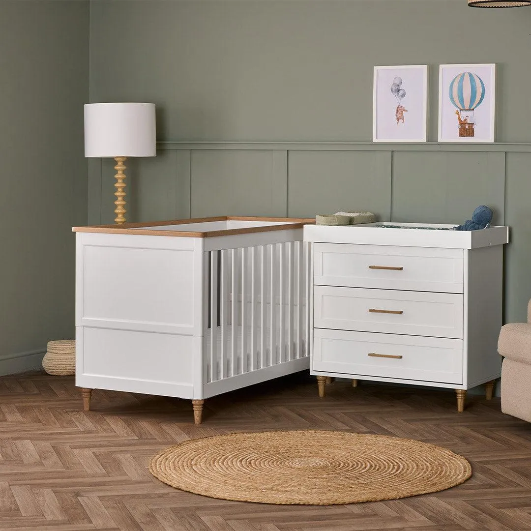 Obaby Orla 2 Piece Room Set - White