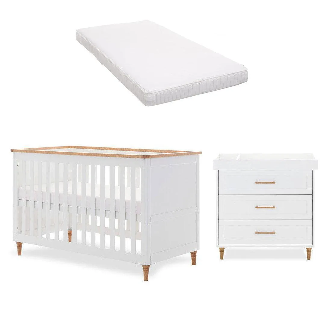 Obaby Orla 2 Piece Room Set - White