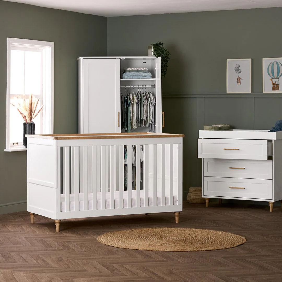 Obaby Orla 3 Piece Room Set - White