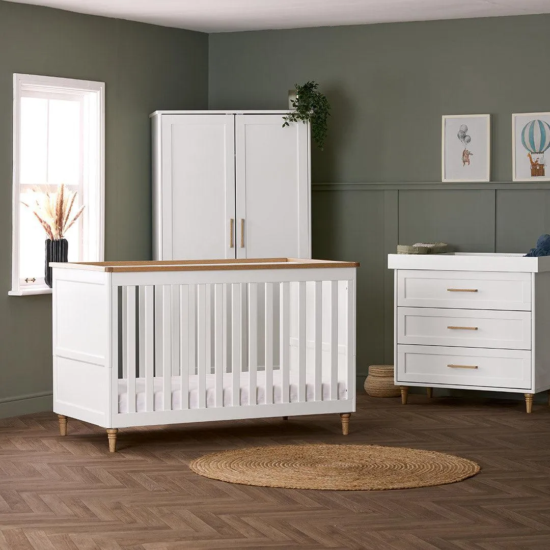 Obaby Orla 3 Piece Room Set - White