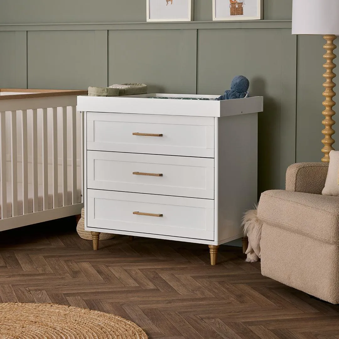 Obaby Orla 3 Piece Room Set - White