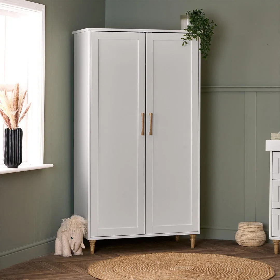 Obaby Orla Double Wardrobe - White