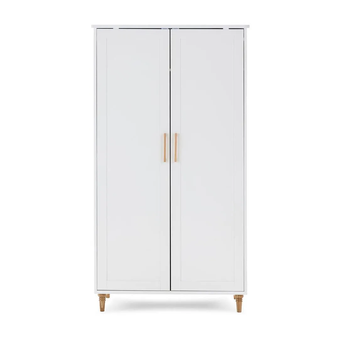 Obaby Orla Double Wardrobe - White