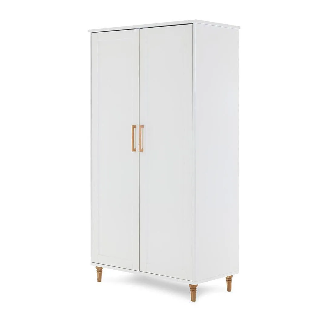 Obaby Orla Double Wardrobe - White