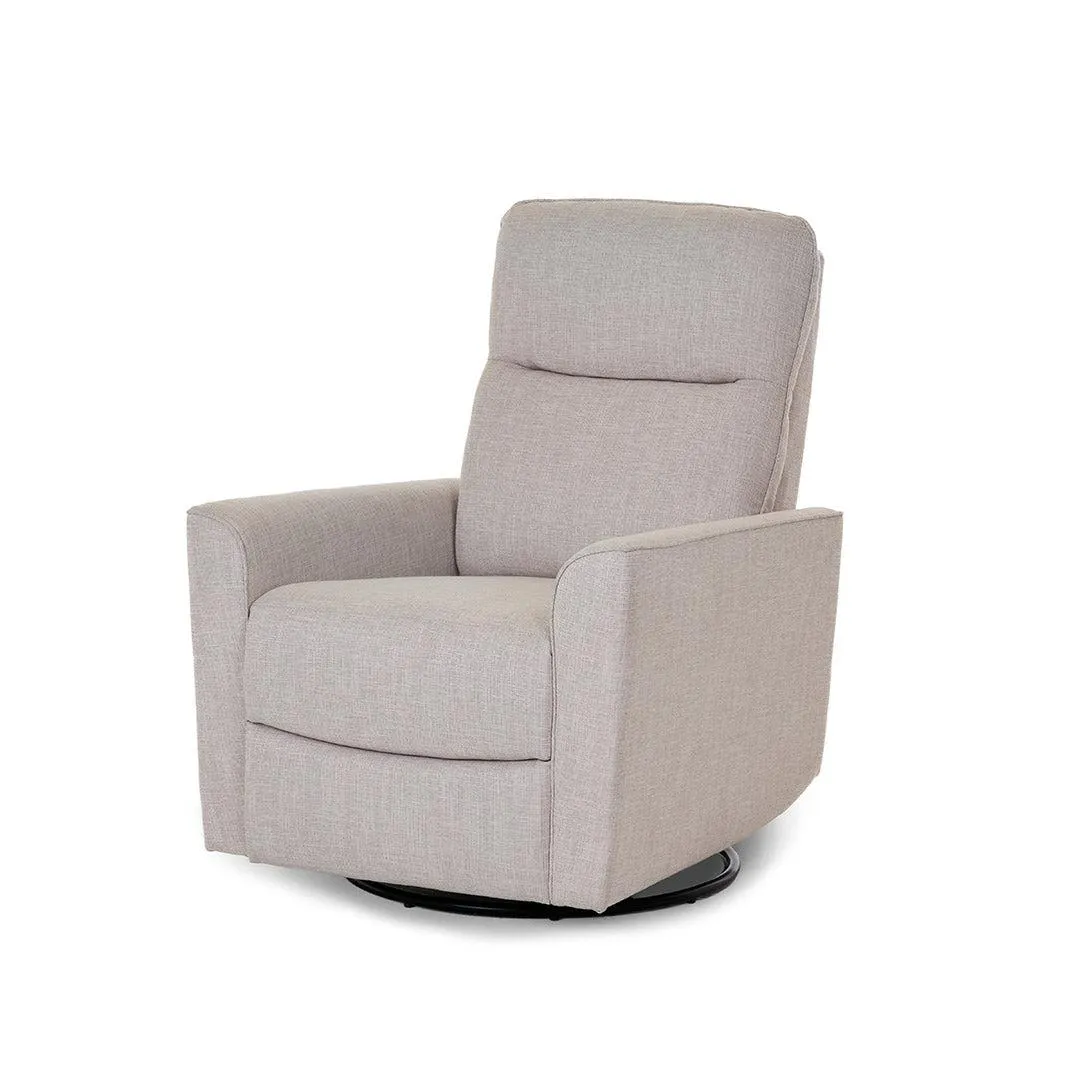 Obaby Savannah Swivel Glider Recliner Chair - Oatmeal