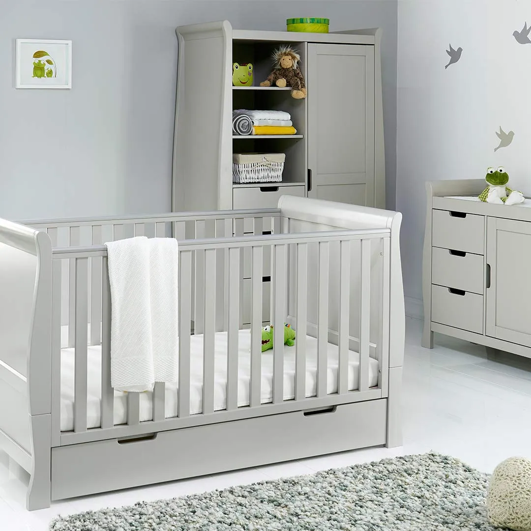 Obaby Stamford Classic 3 Piece Room Set - Warm Grey