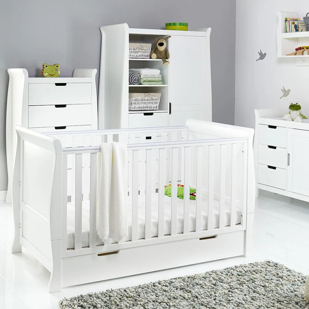Obaby Stamford Classic 4 Piece Room Set - White