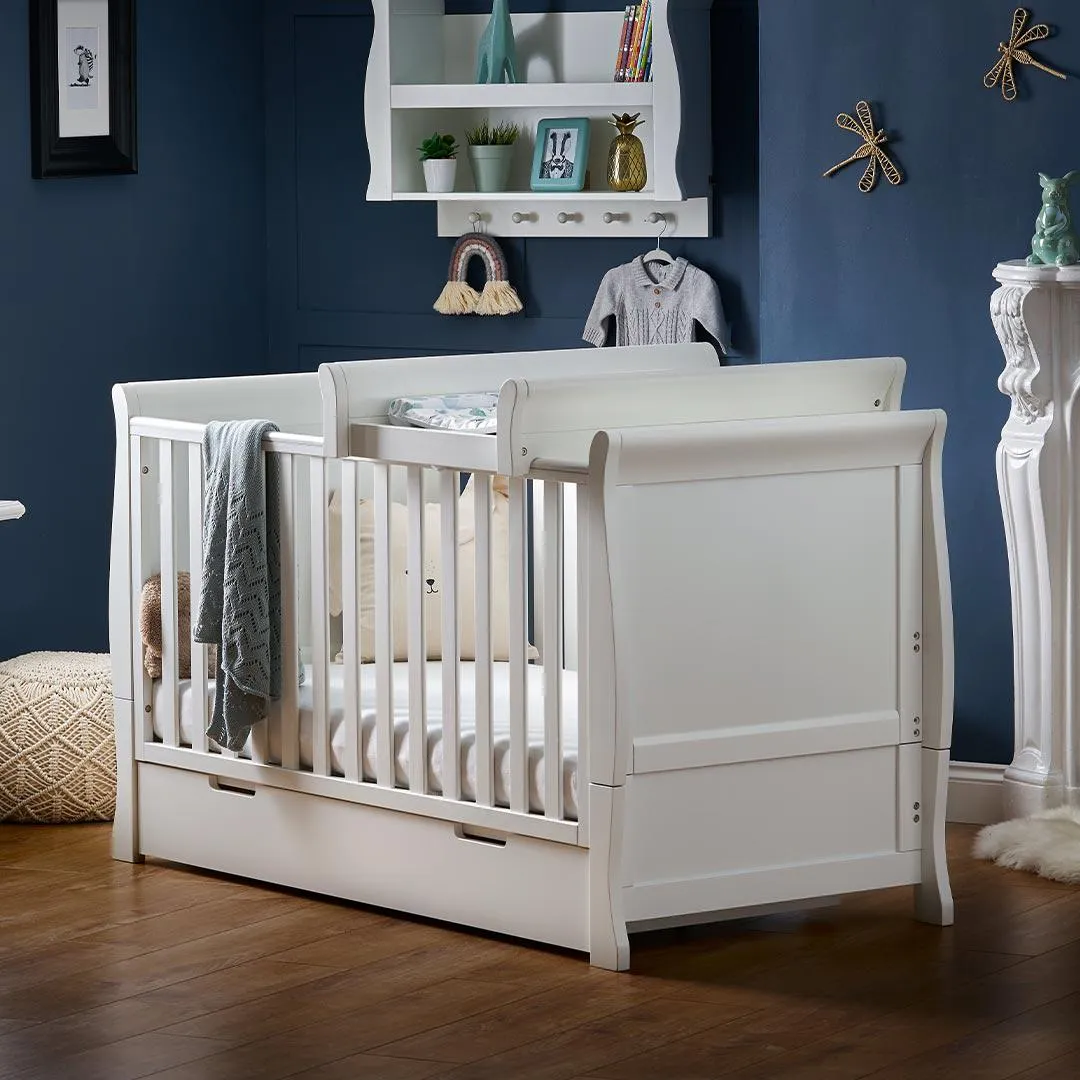 Obaby Stamford Cot Top Changer - White