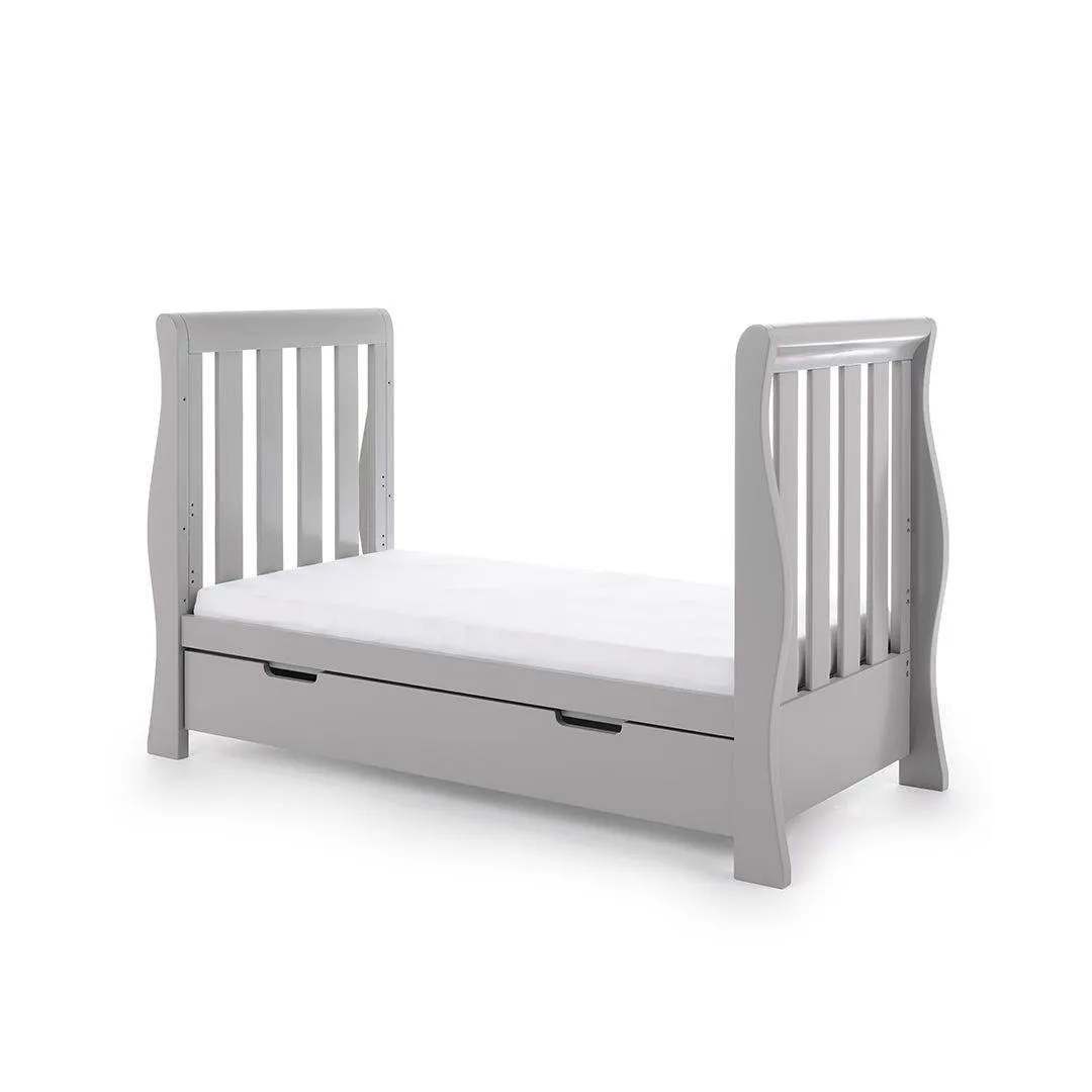 Obaby Stamford Luxe Cot Bed - Warm Grey