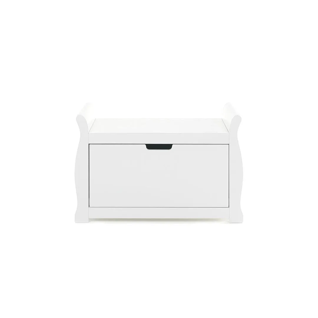 Obaby Stamford Toy Box - White