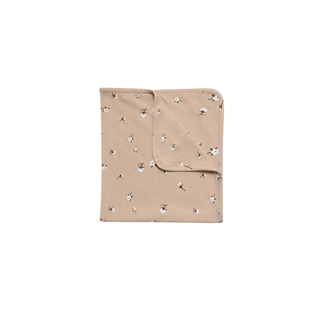 Organic Zoo Reversible Blanket - Cotton Field