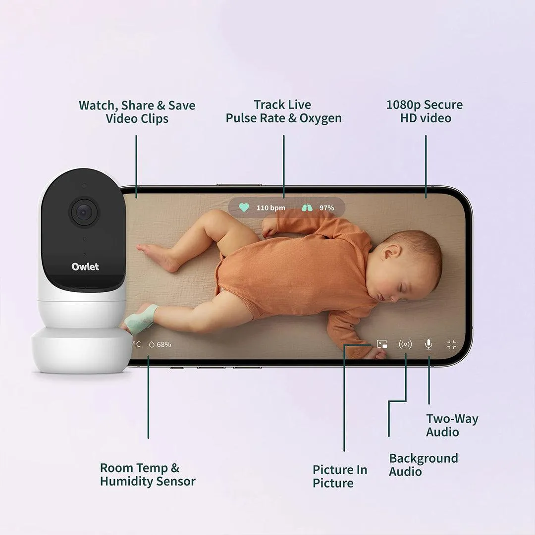 Owlet Dream Duo - White & Dusty Rose